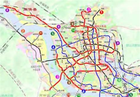 最新！福州城市轨道交通第三轮线网及建设方案示意图曝光！
