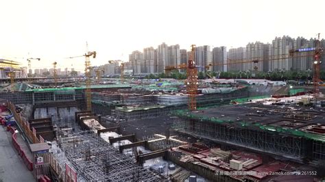 航拍桂林临桂开发区房地产建筑工地高清图片下载-正版图片501605554-摄图网