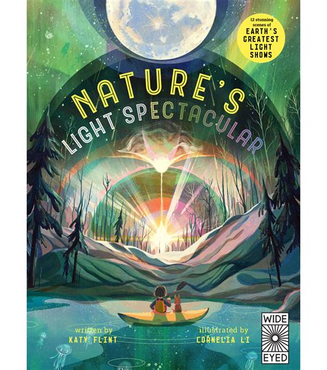 儿童科普读物-《自然界神奇的光》商业插画[13P]