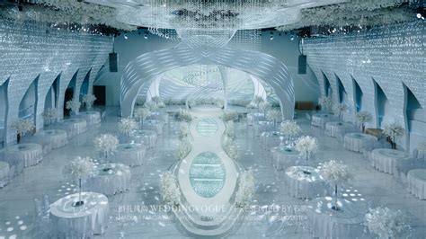 3D宴会设计——白色婚礼效果图|空间|舞台美术|小白设计机构 - 原创作品 - 站酷 (ZCOOL)