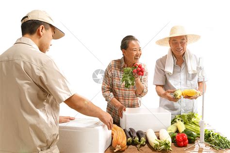 农民在线直播快递农产品高清图片下载-正版图片507692174-摄图网