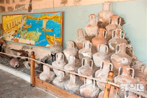 recovered ancient amphorae, Bodrum Museum of Underwater Archaeology ...