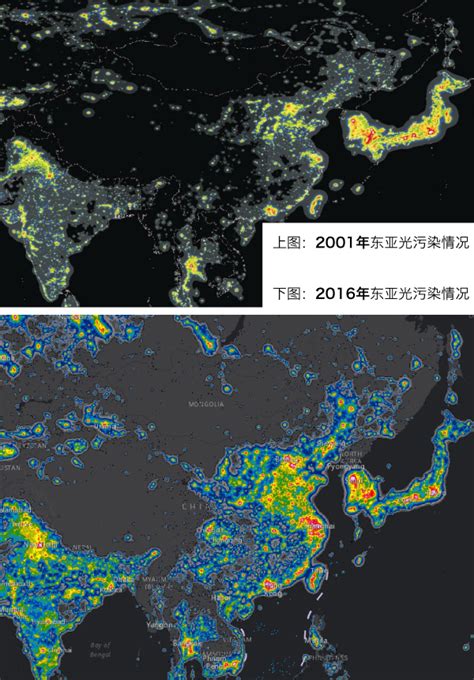 如何查找全国光污染地图，光污染等级 - 知乎