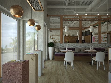 某大堂咖啡吧|空间|室内设计|ming710511064 - 原创作品 - 站酷 (ZCOOL)