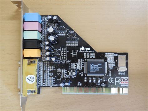 PCI-E 5.1 Carte son CMI8738 6 canaux stereo Cinema Surround Sound Card U7G1