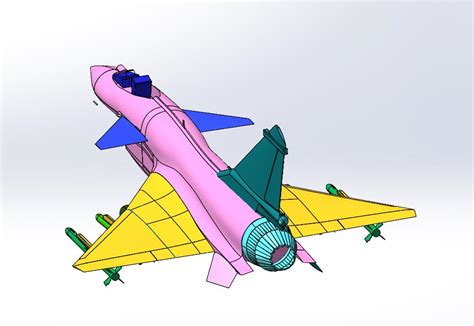 B737-700飞机3D模型图纸 Solidworks设计 附IGS STEP格式 – KerYi.net
