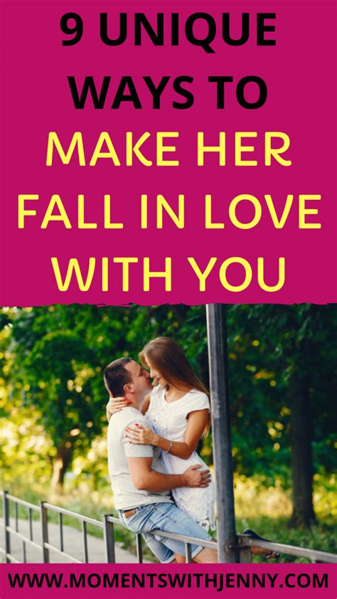 9 Unique Ways To Make Her Fall In Love With You | Moments With Jenny