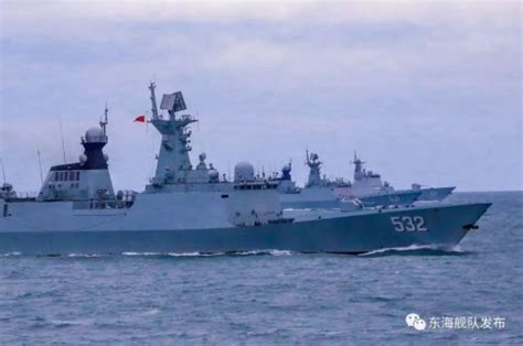 中外镜头下的中国海军各型主力战舰-环球广播网