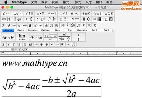 MathType中公式的样式有哪些？要如何操作来设置呢？-MathType中文网