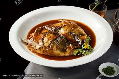 水库大鱼头,中国菜系,食品餐饮,摄影素材,汇图网www.huitu.com
