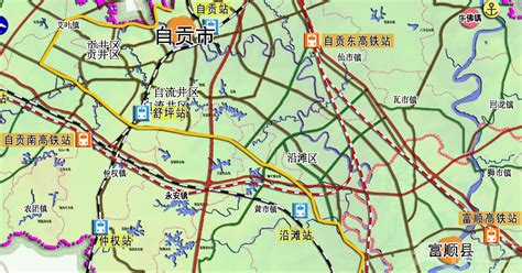 自贡市城市总体规划（2011-2030）（2018版）公示，规划到2030年中心城区248平方公里 - 城市论坛 - 天府社区