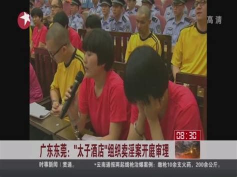 广东东莞：“太子酒店”组织卖淫案开庭审理_ 视频中国
