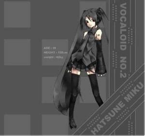 V家杂音未来(黑初音)图片