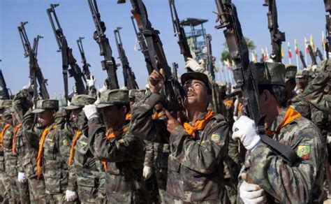 缅甸民族民主同盟军 果敢王彭家声领导的武装力量 - 微文周刊