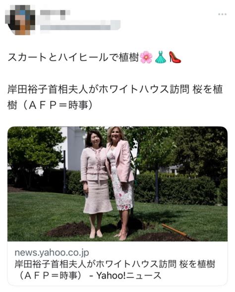 拜登夫人发与岸田夫人在白宫“植樱花树”照片，被质疑是“摆拍”