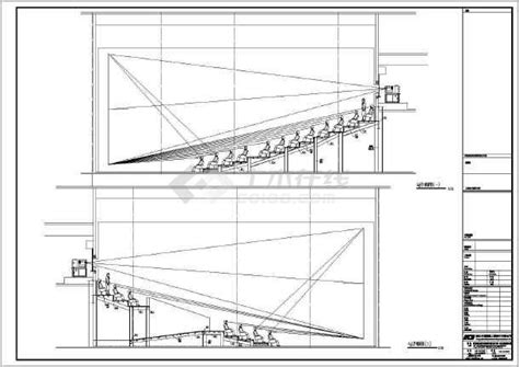 某电影院建筑设计图纸（CAD）详细_cad图纸下载-土木在线