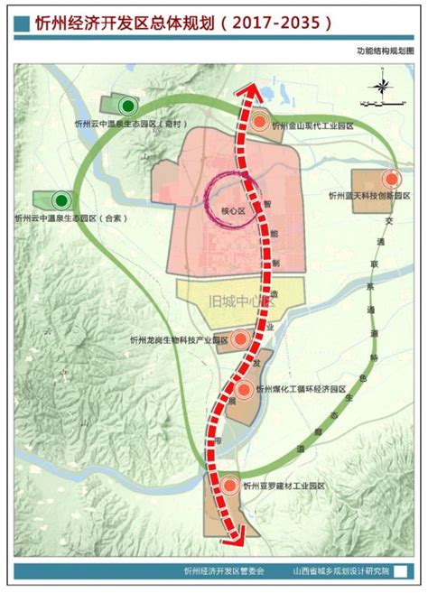 《忻州经济开发区起步区控制性详细规划》TJ-A-22地块修改草案公示图