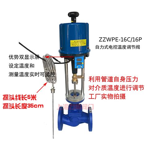 ZZWPE-16B-ZZWPE-16型自力式电动温控阀（恒温阀）-杭州富阳永明控制阀有限公司
