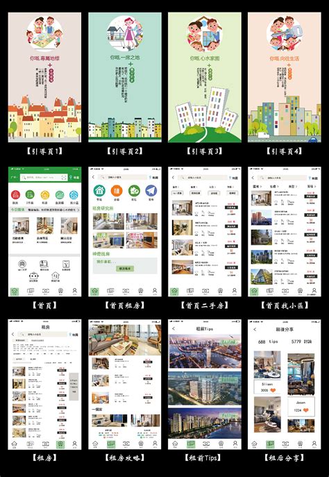 房地产app页面|UI|APP界面|叫我庄小五 - 原创作品 - 站酷 (ZCOOL)