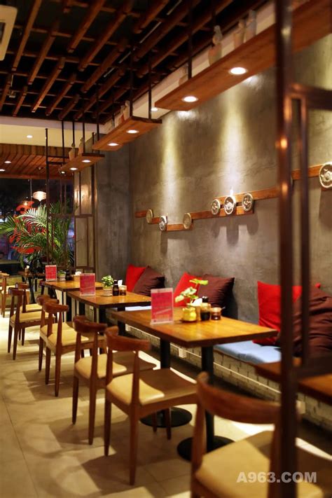 青岛餐厅设计装修案例——秦岛人家_设计邦-全球受欢迎的集建筑、工业、科技、艺术、时尚和视觉类的设计媒体