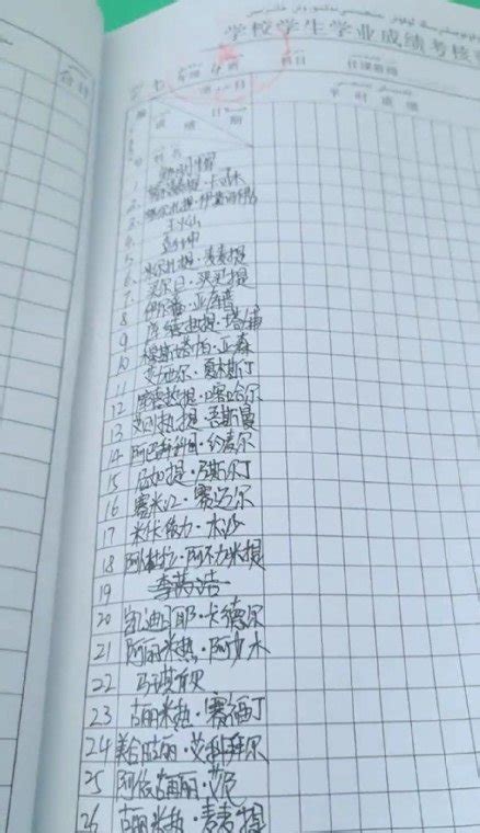 新疆学生的名字太难记了：太难记了，