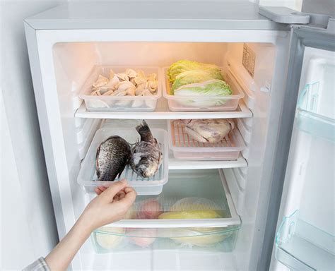 多功能海鲜冷冻保鲜盒蔬菜食品冰箱收纳盒可沥水塑料储物盒D9A416-阿里巴巴