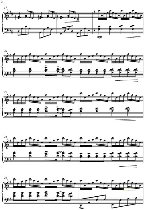 蒲公英的约定-超级简单版双手简谱预览3-钢琴谱文件（五线谱、双手简谱、数字谱、Midi、PDF）免费下载
