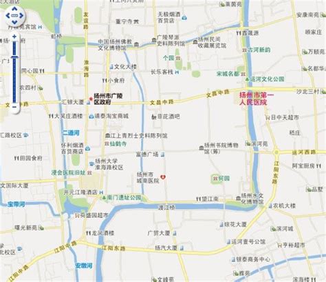 扬州区域划分图,扬州市区,扬州市区区域划分图_大山谷图库