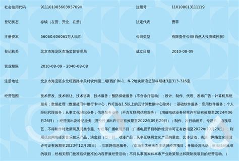 北京微梦创科网络技术有限公司_360百科