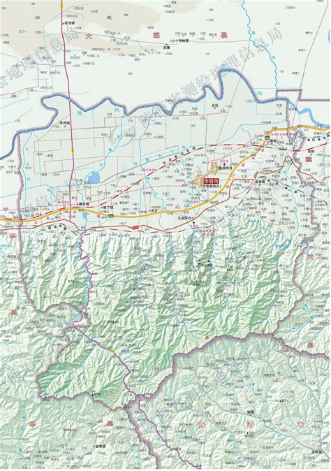 渭南市华阴市地图 - 中国地图全图 - 地理教师网