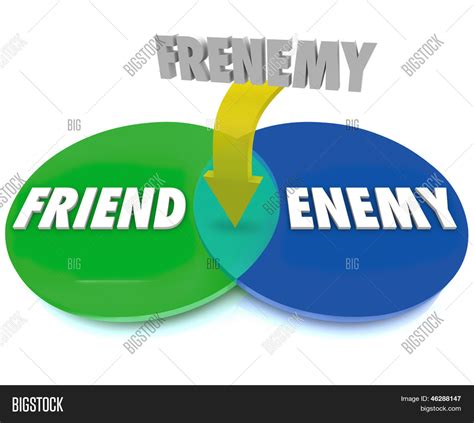 Word Frenemy Defined Image & Photo (Free Trial) | Bigstock