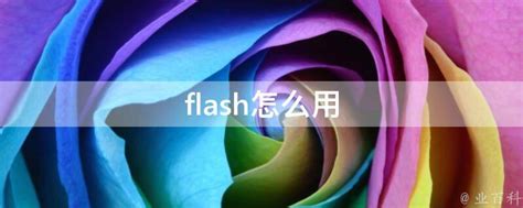 flash怎么用 - 业百科
