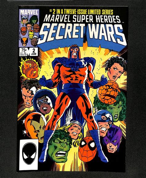 Marvel Super-Heroes Secret Wars #2 | Full Runs & Sets, Marvel, Captain ...