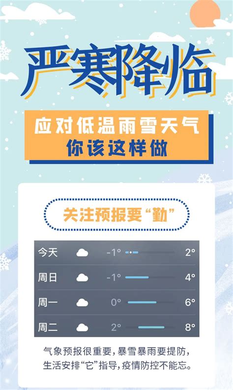@华容人，严寒降临，应对低温雨雪天气，你应该这样做！__华容县站