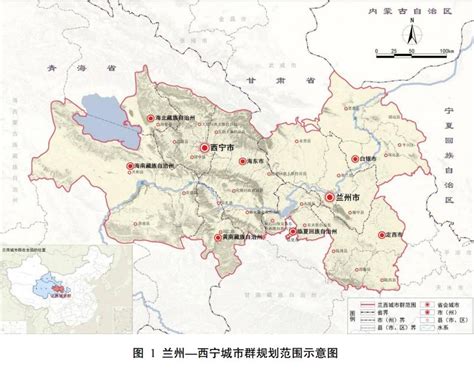 兰州行政区划图图片