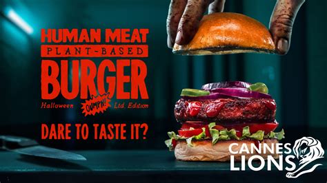 宣传“人肉味”汉堡的广告在戛纳获银奖，餐饮企业强调“没尝过人肉”