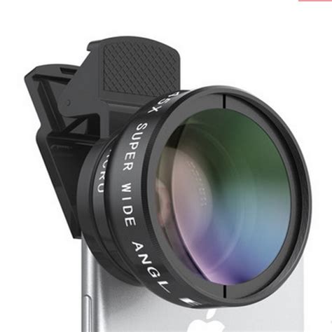 0.45x超广角+微距镜头手机通用万能夹高清广角镜头单反外置摄像头-阿里巴巴