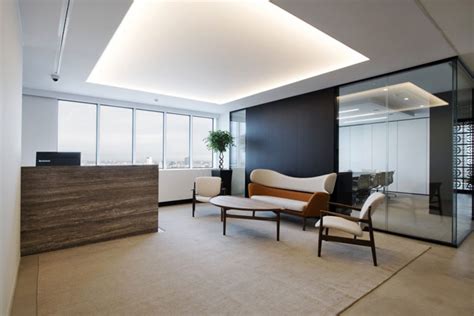金融公司办公室装修设计效果图_岚禾办公室设计