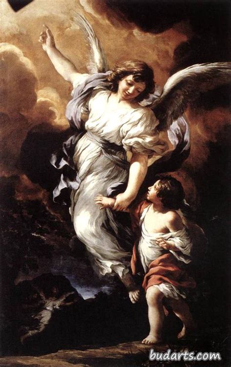 守护天使 - 皮埃特罗·达·科尔托纳 - 画园网