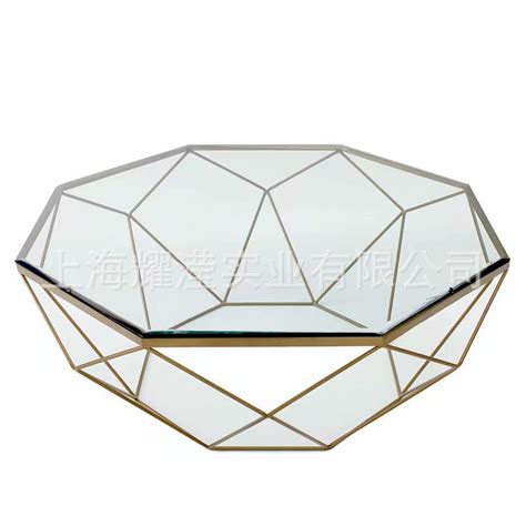 玻璃钢异形茶几桌子组合创意定制-威斯顿家具