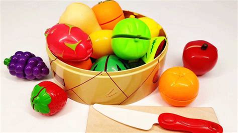 满满一盆蔬菜水果切切乐玩具堆成山_腾讯视频