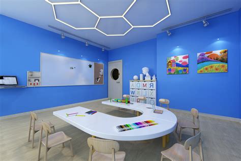 冬青树儿童美术教育|空间|室内设计|大连猫姐 - 原创作品 - 站酷 (ZCOOL)