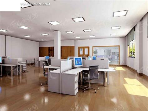 78平方小户型办公室装修设计效果图_岚禾工装设计