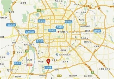 北京环线地图图片