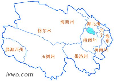 青海省地图高清版图片 青海省地图高清版图片