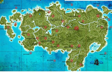 孤岛惊魂5地图,岛惊魂5圣坛分布图,岛惊魂5据点分布图(第19页)_大山谷图库