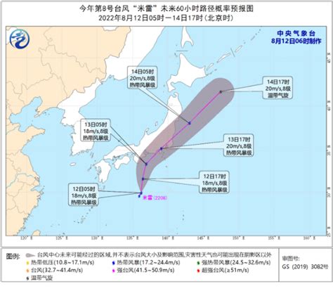 今天台风路径实时发布系统2022 第8号台风米雷最新消息路径图-闽南网