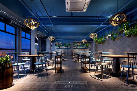 创意海鲜餐厅设计案例赏析-杭州象内创意设计机构