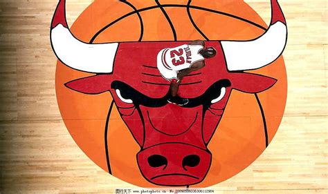 NBA公牛队标设计图__企业LOGO标志_标志图标_设计图库_昵图网nipic.com