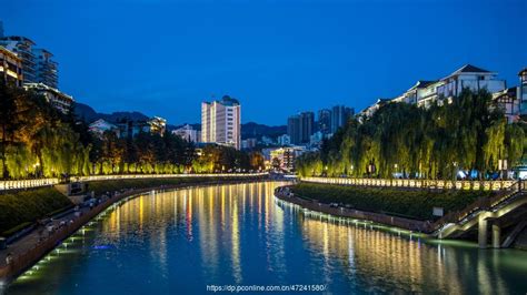抢先看！2022年重庆黔江区三岔河的灯光秀效果图曝光！-数艺网